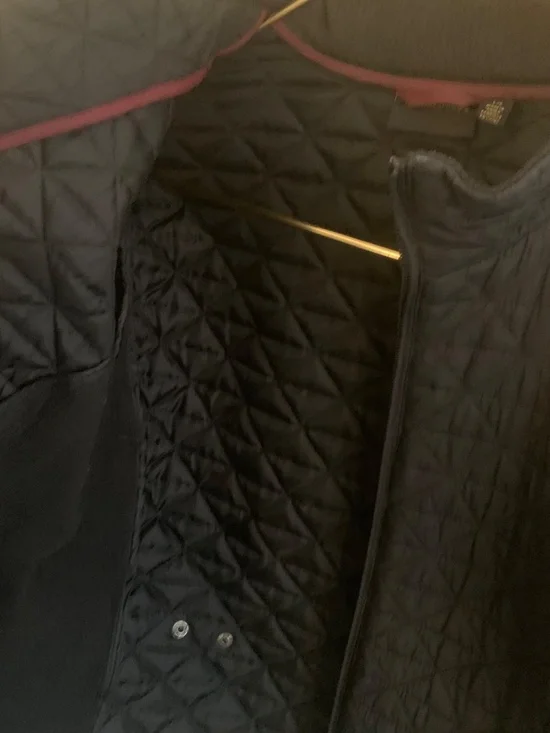 Quilted Biker Style Spring or Fall jacket (L) - Picture 4 of 7